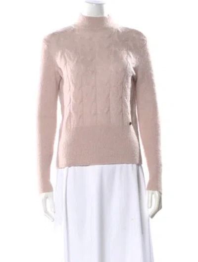 Pre-owned Ted Baker Turtleneck Sweater In Pink