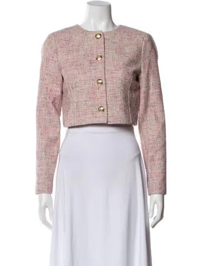 Pre-owned Ted Baker Tweed Pattern Evening Jacket W/ Tags In Neutral