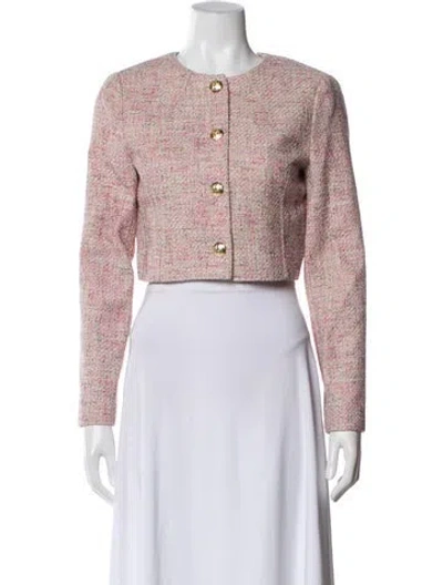 Pre-owned Ted Baker Tweed Pattern Evening Jacket W/ Tags In Neutrals