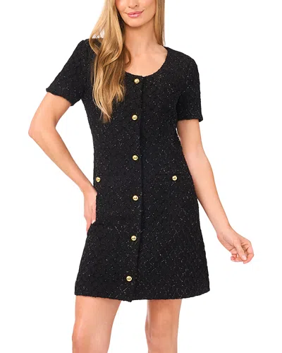 Ted Baker Tweska Button Down Mini Dress In Black