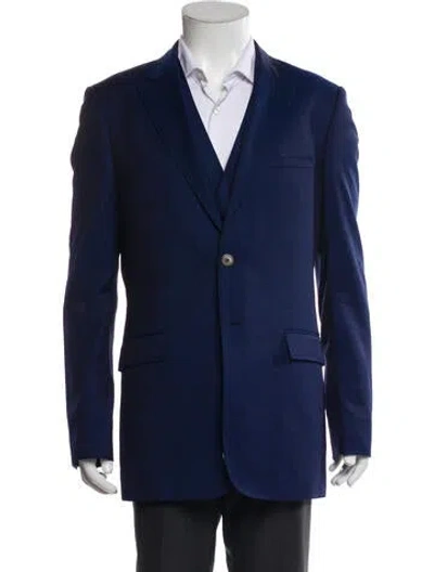 Pre-owned Ted Baker Two-piece Blazer In Blue