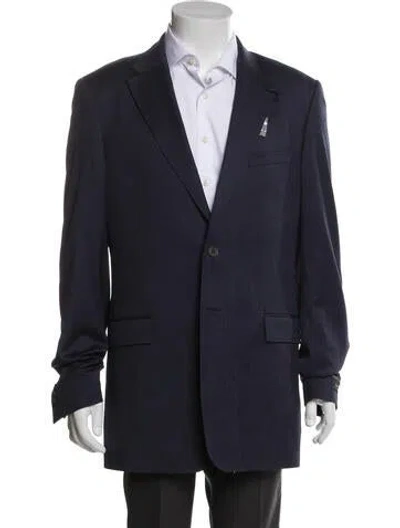 Pre-owned Ted Baker Two-piece Blazer In Blue
