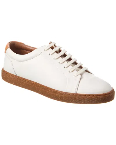 Ted Baker Udamou Leather Sneaker In White