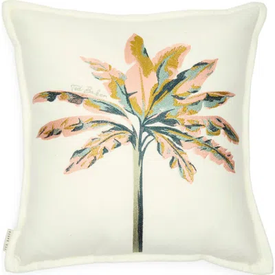 Ted Baker Urban Forager Accent Pillow In White