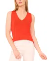 Ted Baker V Neck Sleeveless Top In Orange