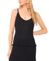 Ted Baker Pointelle Knit Tank In Black