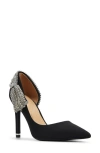 Ted Baker London Vandi Half D'orsay Pointed Toe Pump In Black