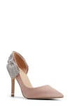 Ted Baker London Vandi Half D'orsay Pointed Toe Pump In Open Pink