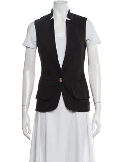Pre-owned Ted Baker Vest In Black