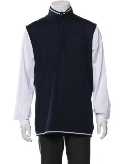 Pre-owned Ted Baker Vest In Blue