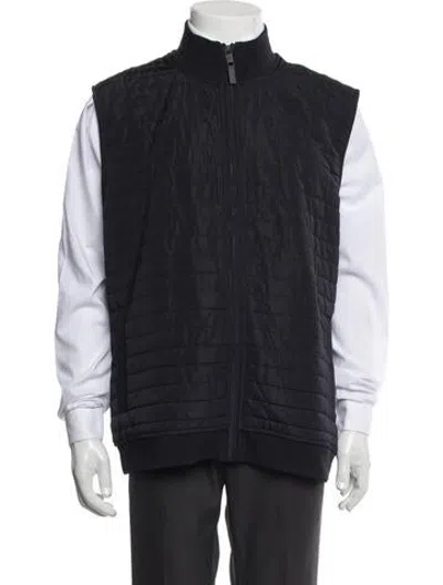 Pre-owned Ted Baker Vest In Blue