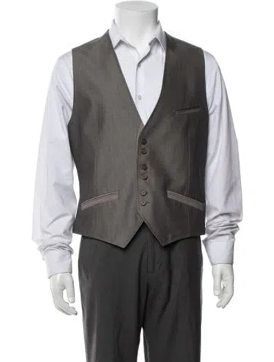 Pre-owned Ted Baker Vest In Grey