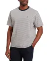 Ted Baker Vexrin Short Sleeve Oversized Striped Tee In Multi
