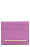 TED BAKER VICTORIA LEATHER CARD WALLET
