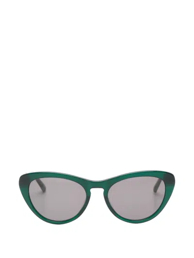 Ted Baker Violet Cat-eye Sunglasses In Green