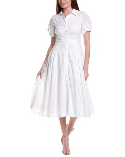 Ted Baker Violet Dress In White