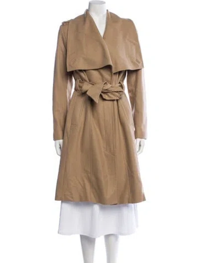 Pre-owned Ted Baker Virgin Wool Coat In Neutrals