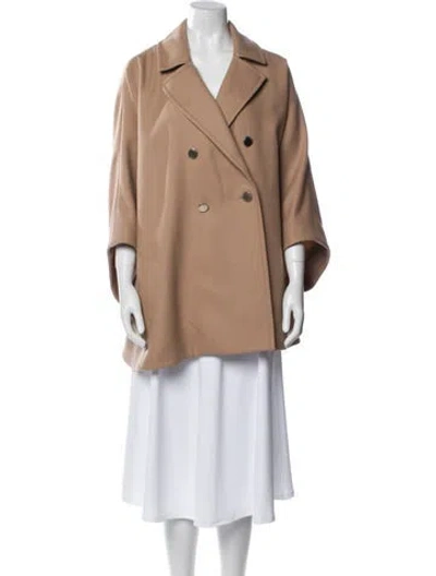 Pre-owned Ted Baker Virgin Wool Coat W/ Tags In Neutral