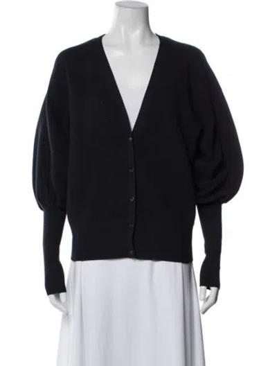 Pre-owned Ted Baker V-neck Sweater In Blue