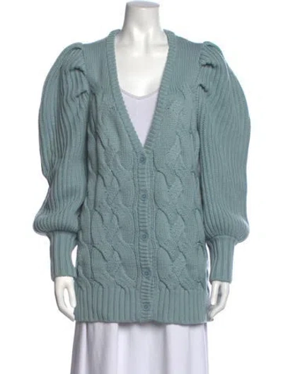 Pre-owned Ted Baker V-neck Sweater In Blue