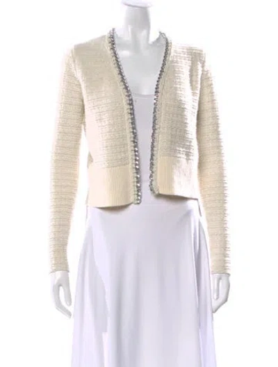 Pre-owned Ted Baker V-neck Sweater In Neutral