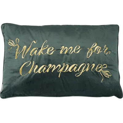 Ted Baker Wake Me Up For Champagne Accent Pillow In Green