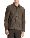 Ted Baker Wally Leather Jacket In Brown