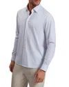 Ted Baker Wavey Regular Fit Geometric Shirt