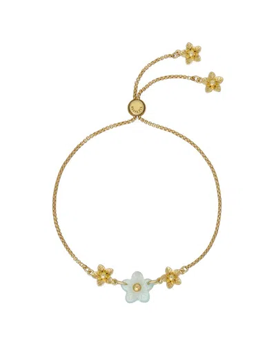 Ted Baker Wileia Wildflower Bracelet In Gold