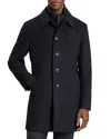 Ted Baker Wimbledon Overcoat In Blue