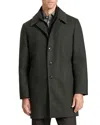 Ted Baker Wimbledon Overcoat In Green