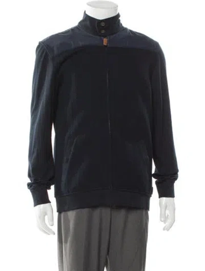 Pre-owned Ted Baker Windbreaker In Blue