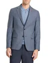 Ted Baker Winfred Weave Jacket In Blue