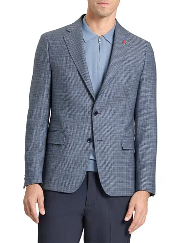 Ted Baker Winfred Weave Jacket In Blue
