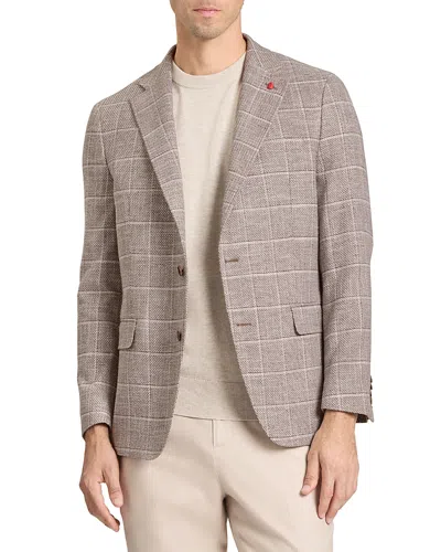 Ted Baker Winfred Window Jacket In Gray