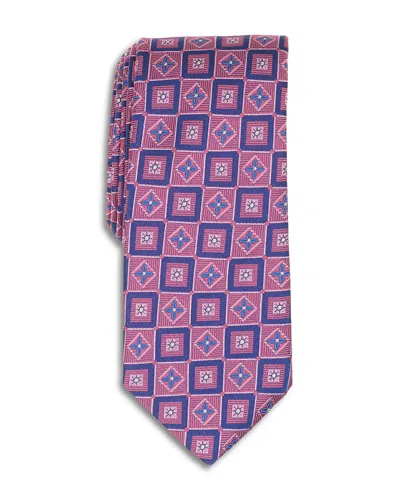 Ted Baker Winkly Square Neat Tie In Pink