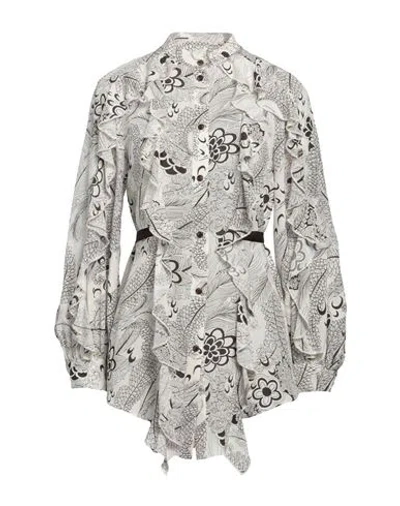 Ted Baker Woman Shirt Ivory Size 1 Silk In Neutral