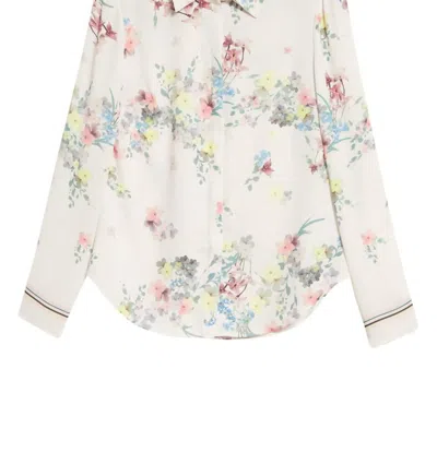 Ted Baker Women's Aadele Pergola Floral Button-up Shirt Blouse In Multi In White