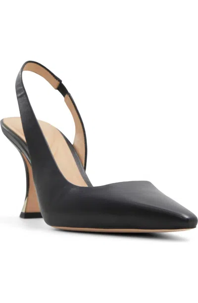 TED BAKER WOMEN'S ARI SLINGBACK PUMP HEELS IN BLACK