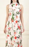 Ted Baker Women's Connihh Cowl Neck Midi Slip Dress In White