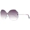 Ted Baker Women's Mono Lens Sunglasses In Rose Gold In Multi