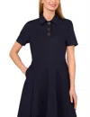 Ted Baker Polo Midi Dress In Black