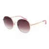 Ted Baker Gold Women Sunglasses In Gold