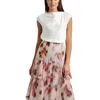 Ted Baker Womens Drapey Chiffon Shell