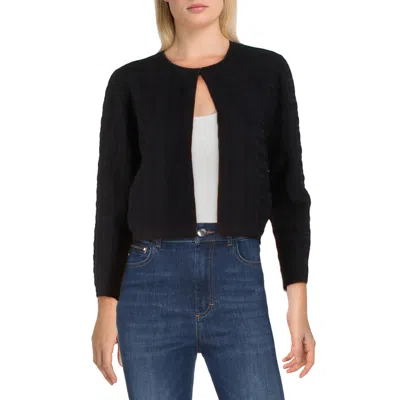 Ted Baker Womens Ribbed Layering Cardigan Sweater In Blue