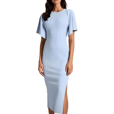 Ted Baker Womens Ribbed Viscose Midi Dress