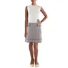 Ted Baker Womens Woven Sheath Dress In White