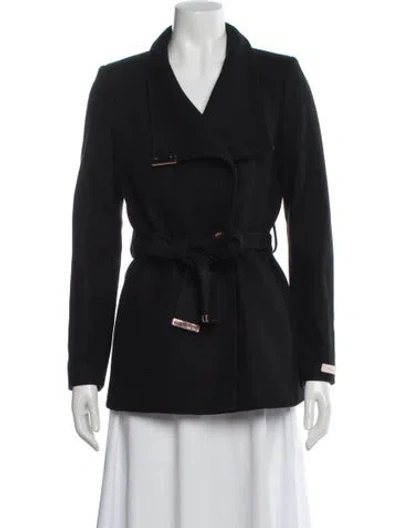Pre-owned Ted Baker Wool In Black
