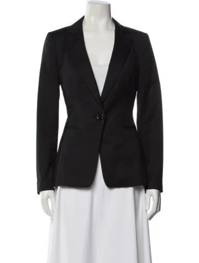 Pre-owned Ted Baker Wool Blazer In Black