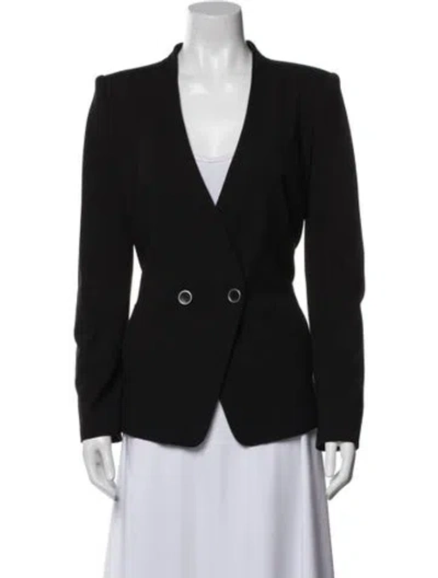 Pre-owned Ted Baker Wool Blazer In Black